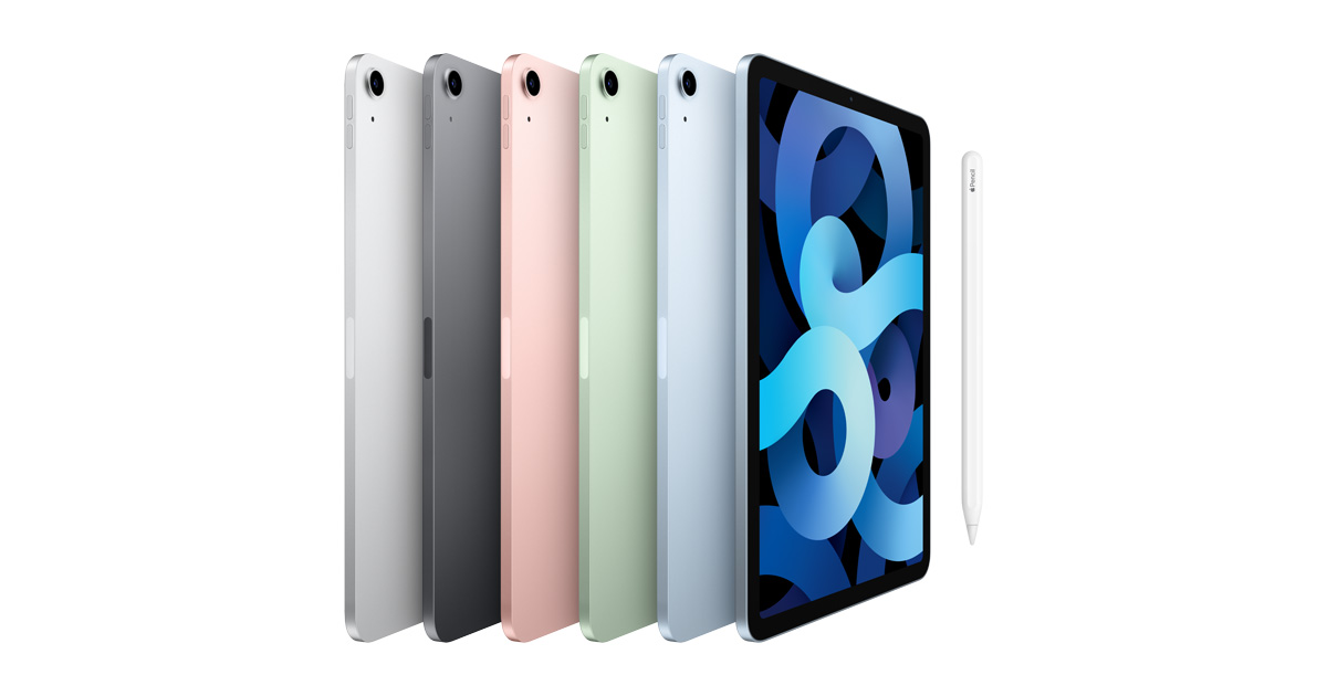 2020 Apple iPad Air (10.9-inch, Wi‑Fi, 64GB) - Space Gray (4th Generation) 官方图片